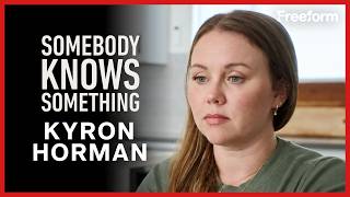 Kara And Stephanie Discuss Kyron Hormans Disappearance Somebody Knows Something Freeform