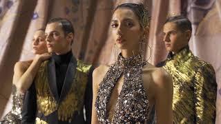 When art meets fashion: enjoy new collection by Michael Cinco inspired by ToDA's digital art shows