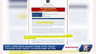 8 Investigates: Most complaints against Maine State Police troopers don't result in disciplinary ...