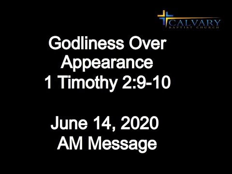 Godliness Over Appearance