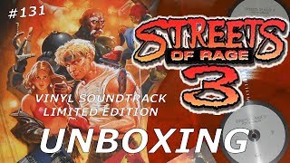 Streets of Rage 3 Vinyl Soundtrack  Unboxing #131