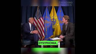 RFK Jr just revealed why his voice is so messed up - VACCINES!
