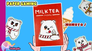 Paper Es Krim MOMOYO !! Mixue Belinya Es Krim Momoyo !? - Goduplo TV