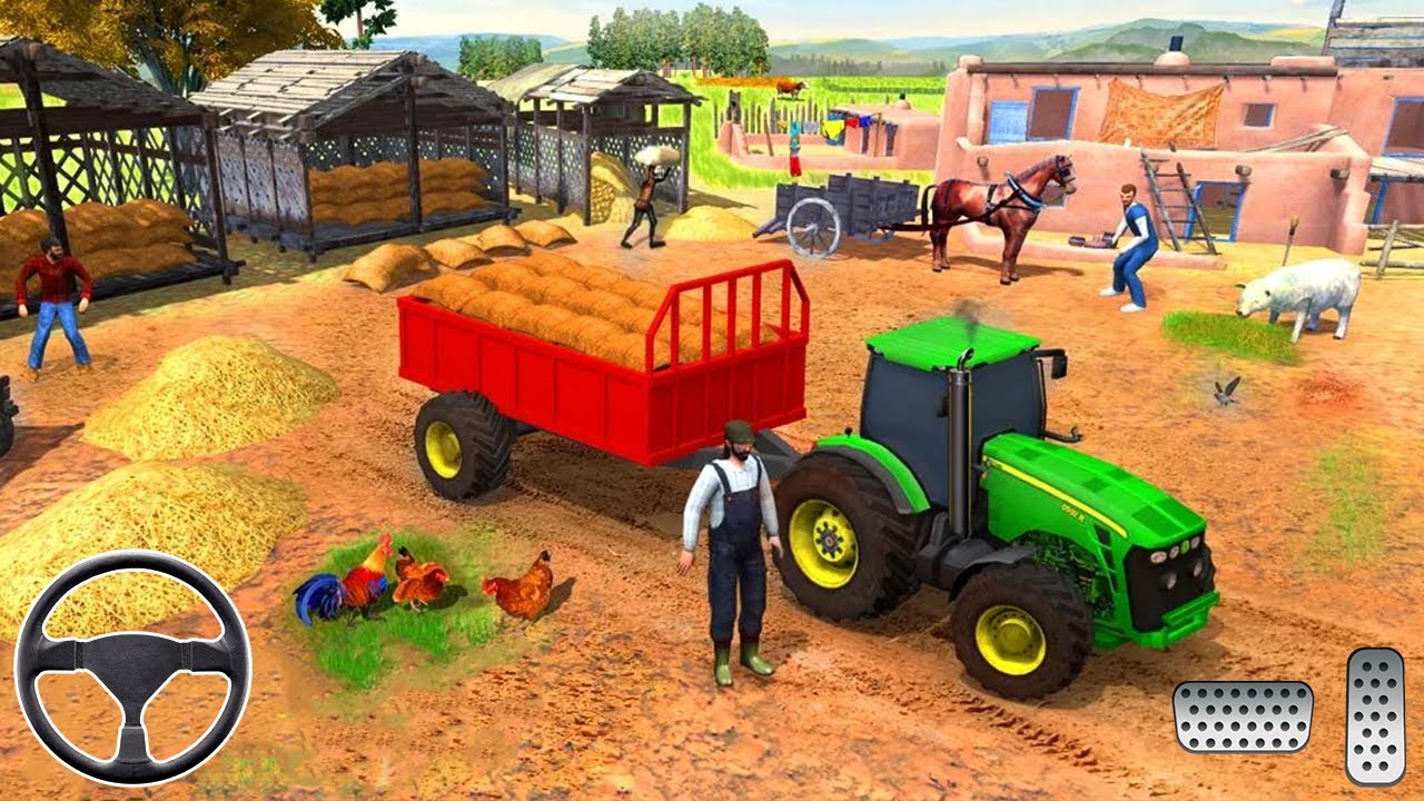 تحميل لعبة الجرار الزراعي Farming Simulator للكمبيوتر والموبايل الاندرويد برابط مباشر ميديا فاير مجانا