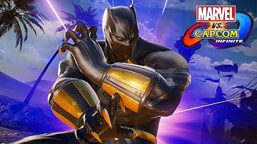 Marvel vs Capcom: Infinite - Black Panther & Sigma Gameplay Trailer @ 1080p (60ᶠᵖˢ) HD ✔