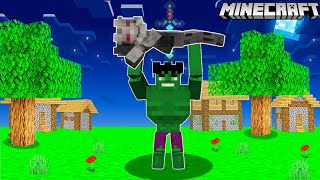 HULK VS ULTRON IN MINECRAFT #minecraft #hulkvsultron