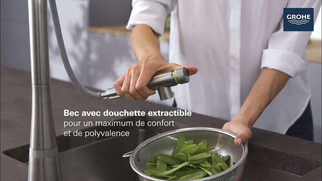 Mitigeur de cuisine Grohe Essence New chrome