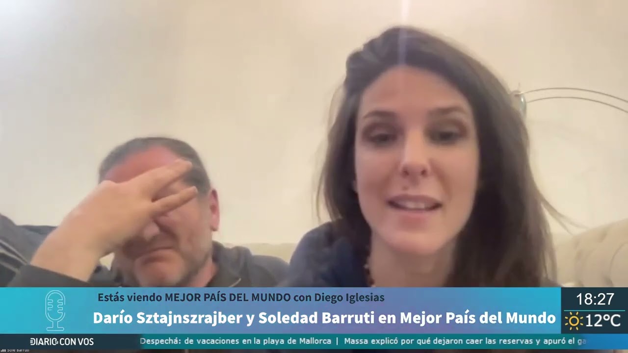 Darío Sztajnszrajber y Soledad Barruti en Mejor País del Mundo - YouTube
