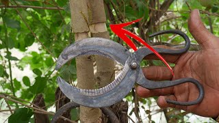 DIY FARMING TOOL / HOW TO MAKE A FARMING TOOL FROM A SHORT REBAR