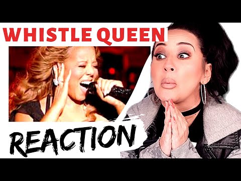 Vocal Coach REACTS to MARIAH CAREY best live VOCAL & WHISTLE | Lucia Sinatra