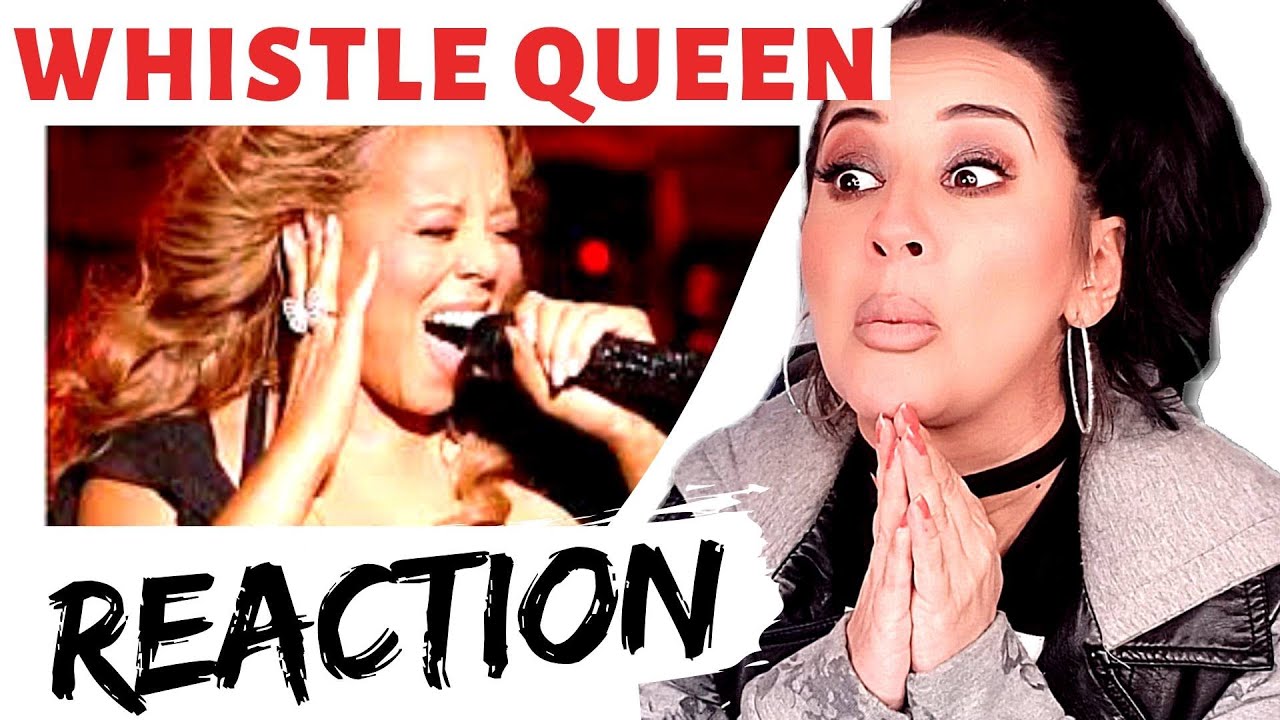 Vocal Coach REACTS to MARIAH CAREY best live VOCAL & WHISTLE | Lucia Sinatra