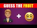 Guess the Fruit and Vegetable By Emoji?🍎 | Emoji Quiz Challenge