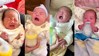 : Adorable Baby Reactions When Getting Hungry  Cute Hungry Baby Videos