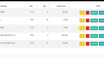 Update Aplikasi Car Wash Salon Mobil | transaksi jasa dan barang digabung | software program kasir