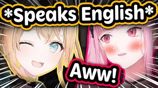 Iroha Speaking English With Calli Is ADORABLE!! 【ENG Sub Hololive】