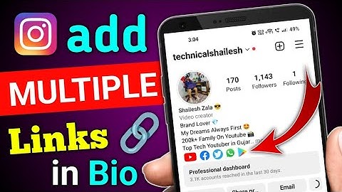 How to add Multiple Link in Instagram Bio | Instagram New Features Update 2023