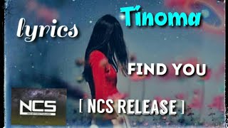 Tinoma - Find You [NCS Release] (lyrics) | Antu's Ringtones |[lyrics in description]