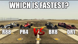 R88 VS PR4 VS BR8 VS DR1 - GTA 5 Online (Which is The Fastest)