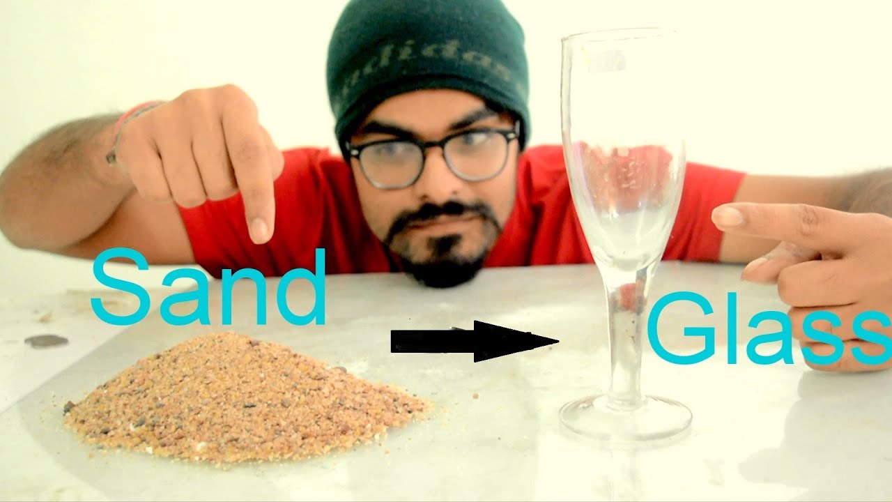 Glass made from sand. Glass make from Sand. How to turn Sand into Glass! Melting Sand into Glass? TKOR shows you how to make Glass!. Glass made from Sand Video Kids.