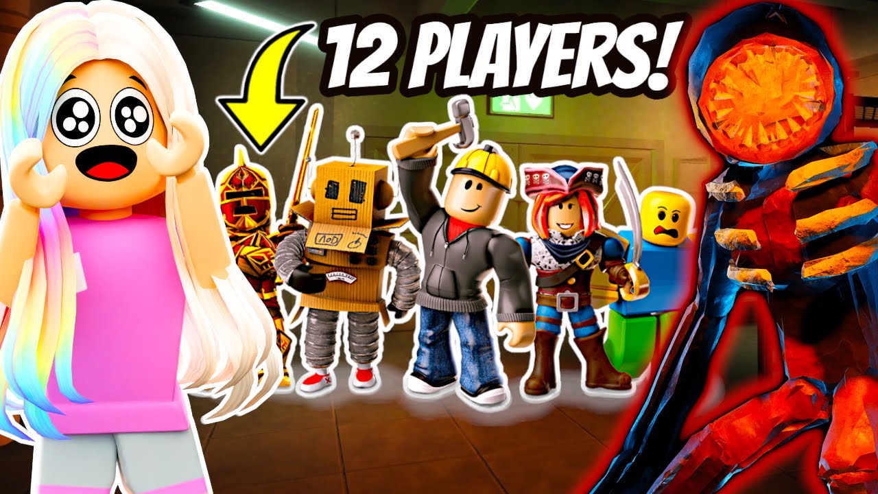 ROBLOX DOORS WITH 12 PLAYERS 