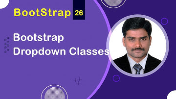 Bootstrap Dropdown Classes - Bootstrap 5 Tutorial 26 🚀
