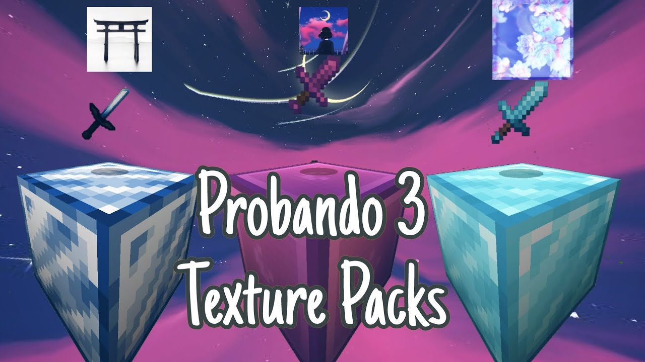 Probando 3 Packs de Texturas para Minecraft Bedrock 1.20.81!!! - YouTube