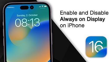 How to Disable always on Display on iPhone 14 Pro!