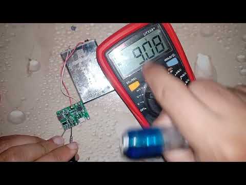 تركيب بطارية قابلة للشحن لجهاز القياس المتعدد الأفوميتير بدلا من البطارية الجافة