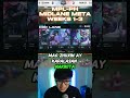📣 𝗠𝗟𝗕𝗕 - 𝗠𝗣𝗟-𝗣𝗛 𝗠𝗜𝗗𝗟𝗔𝗡𝗘 𝗠𝗘𝗧𝗔 𝗪𝗘𝗘𝗞𝗦 𝟭-𝟯 #MobileLegendsBangBang #oumi #MPLPhilippines #MLBB #shorts