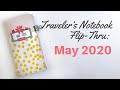 Travelers Notebook Flip Thru: May 2020 | Wendolonia