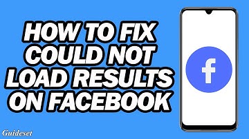 How to Fix Could Not Load Results on Facebook | Facebook Search Problem