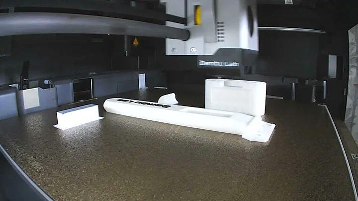 3D Printing a Bambu Scraper Grip | Bambu Lab P1S + AMS 2 Pro Timelapse