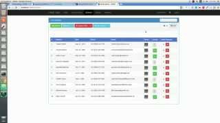 How to install CRUD Table script