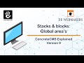 Stacks &amp; blocks: Global area's | ConcreteCMS Explained | Version 9