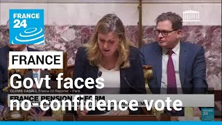 France pension reform: Govt faces no-confidence vote, debate underway • FRANCE 24 English