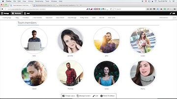 Set Image Effects - Drupal 8 Drag and Drop Website Builder