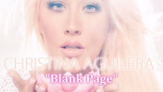 Christina Aguilera - Blank Page (LYRIC)