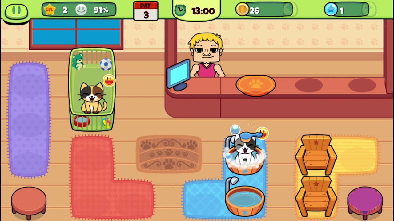 My Virtual Pet Shop Part 1 Cute Animal Care Game Gameplay YouTube