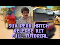 08 Honda Element Trunk Latch and Pull Down Strap Install Tutorial!