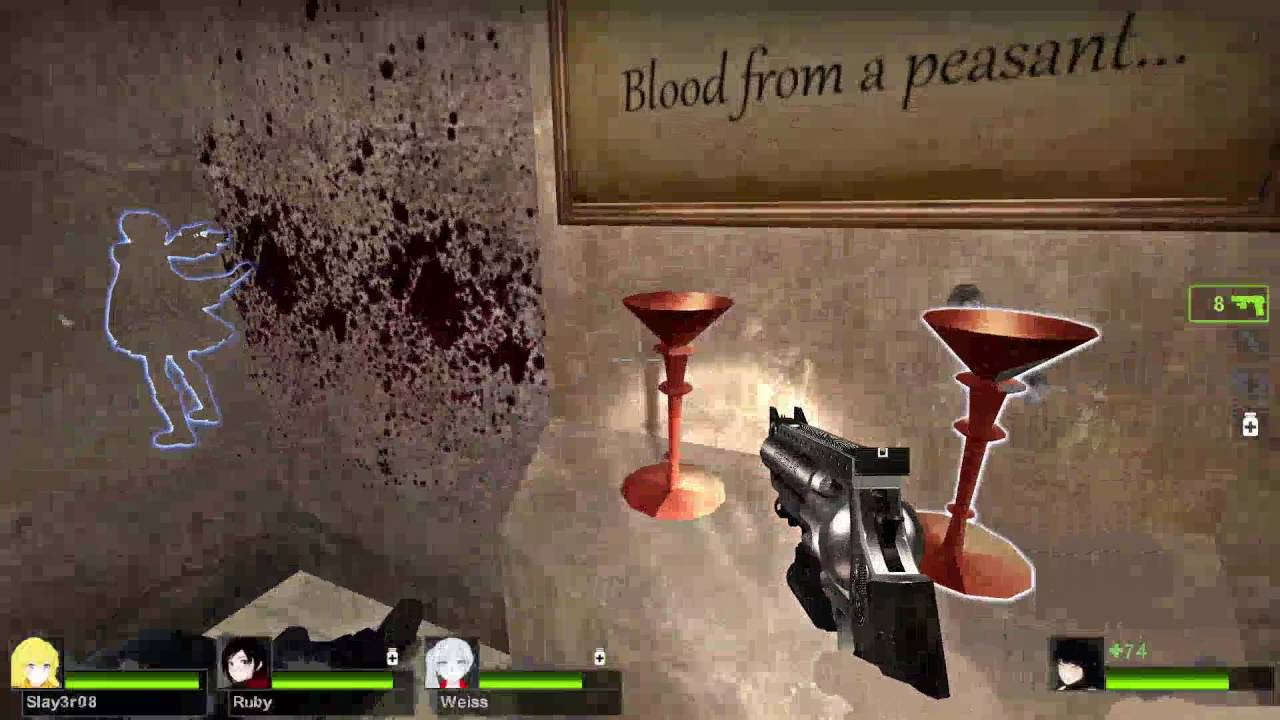 resident evil 1 map left 4 dead 2 not preached