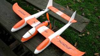 "P - 38 Fox" - Twin Boom Multiplex Fox R/C conversion (1/3)