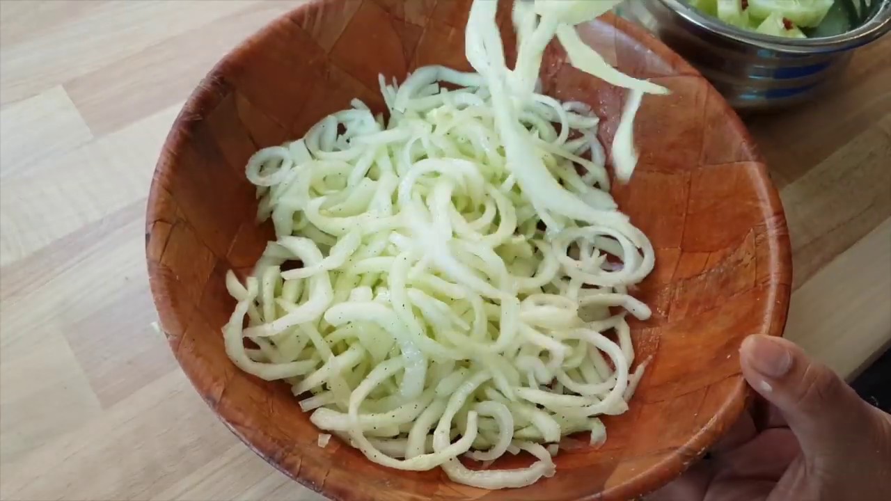 Mauritian cucumber salad... salade cocom