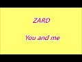 ZARD You and me