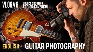 GUITAR PHOTOGRAPHY How to photograph a guitar Vlog