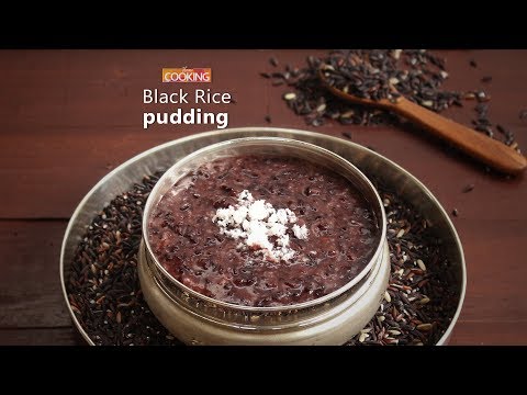 Black Rice Pudding | Ventuno Home Cooking