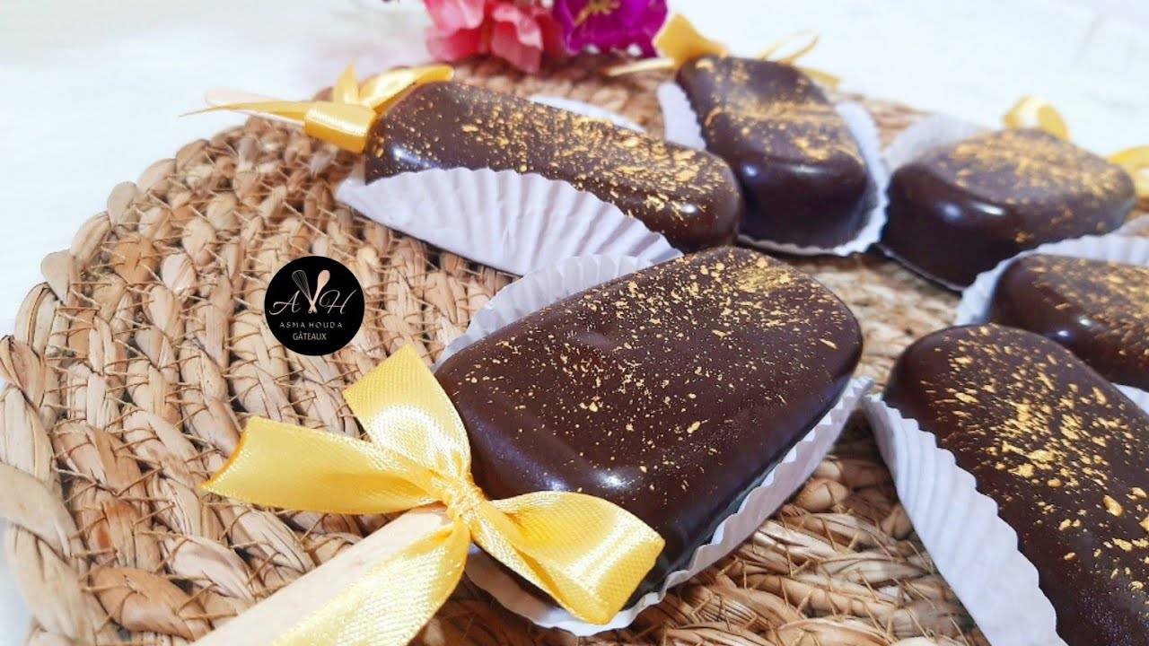 حلوة الاسكيمو، magnum cake🍭 بطريقة سهلة وبننة روعة😍 بكامل التفاصيل🇩🇿