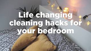 Refresh your bedroom with these amazing cleaning hacks that you can
use everyday. from reaching those awkward, high places to mattress,
we've g...