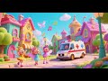 Fairy Town Ambulance Alphabet Song | ABC Nursery Rhymes & Kids Songs