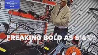 Foolishness files: Stealing a chainsaw?