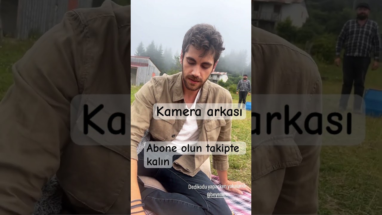 vermem seni ellere kamera arkası 